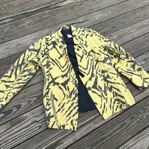 Linda Lundstrom Yellow suit Jacket